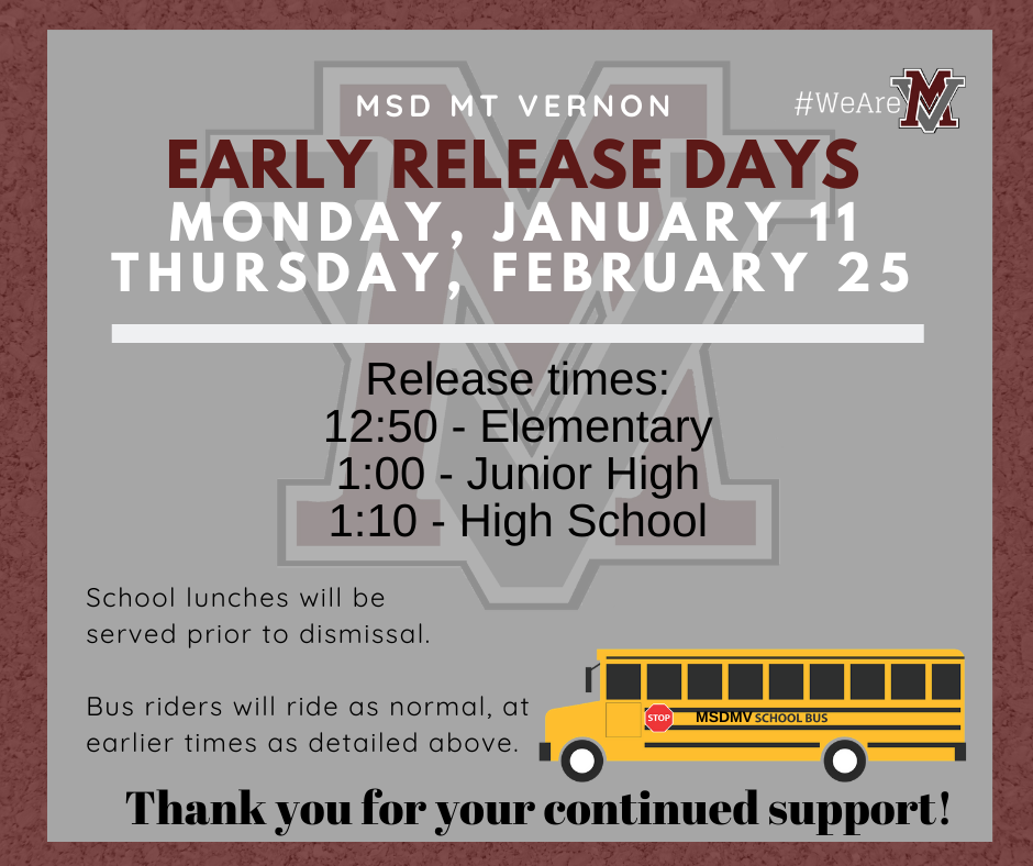 District-Early-Release-Day-Information